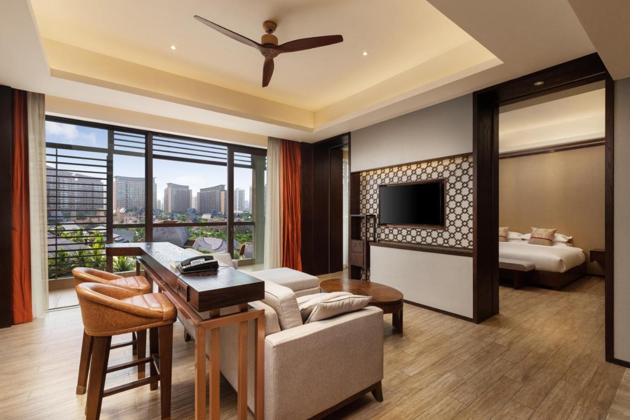 Mangrove Tree Resort World Sanya Bay- Queen Palm Towers Exterior foto