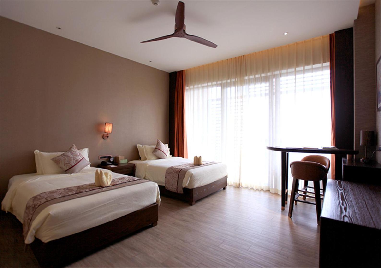 Mangrove Tree Resort World Sanya Bay- Queen Palm Towers Exterior foto
